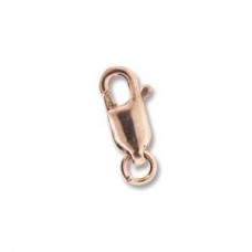 10mm 14Kt Rose Gold Filled Lobster Clasp w-Ring - Made in Italy