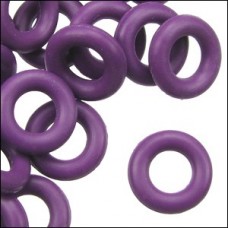 7.25mm Rubber O-Rings - Grape - Pk of 10