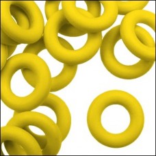 7.25mm Rubber O-Rings - Lemon - Pk of 10