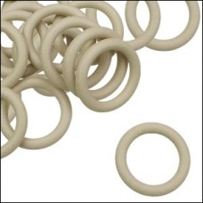 12mm Rubber O-Rings - Sand - Pack of 10