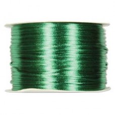 1mm Satin Rattail Cord - Emerald