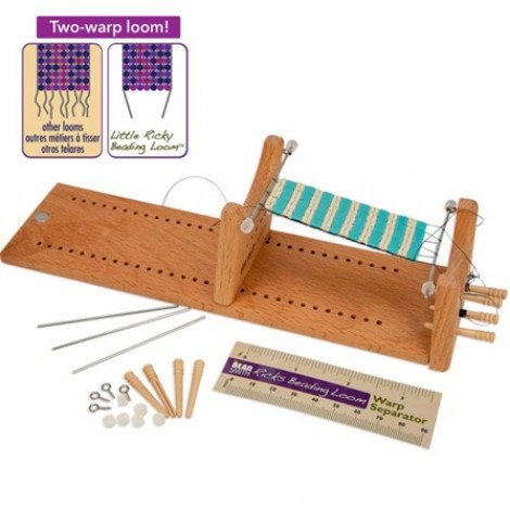 Little Ricky Beading Loom - The 2 Warp Loom