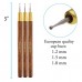 Beadsmith Round Your Wire Tools - 3 Pack - 1.2, 1.5, 1.8mm Cup Burr Tools Beadsmith Round Your Wire Tools - 3 Pack - 1.2, 1.5, 1.8mm Cup Burr Tools