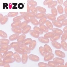 2.5x6mm Czech Rizo Beads - Rose - 22gm