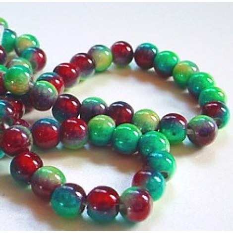 6mm Rainbow Japanese Miracle Beads - Pack of 10