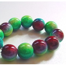8mm Rainbow Japanse Miracle Beads - Pack of 10
