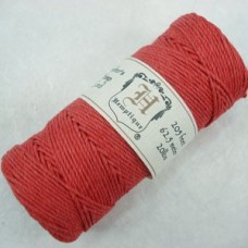 1mm Hemptique Polished Red Hemp Cord - Bright Red - 205ft