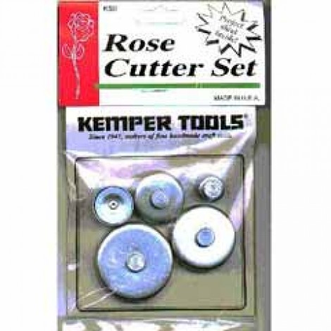 Kemper Rose Cutter Set - Set of 5 Circles