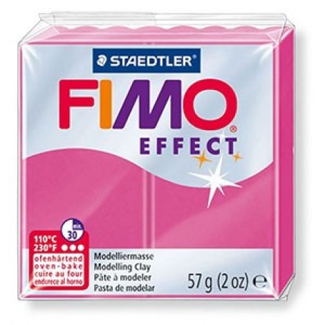Fimo Soft Effect Polymer Clay - Ruby Quartz - 56gm