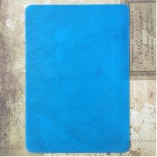 21x14.7cm Medium Blue Food Grade Silicone Resin Table Mat