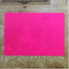 14.5x10.5cm Small Pink Food Grade Silicone Resin Table Mat