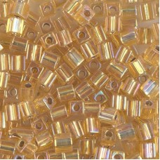 Miyuki Cubes - Silver Lined Gold AB - 12gm