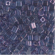 4mm Miyuki Cubes - Violet Gold Luster - 12gm