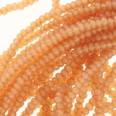11/0 Czech Seed Bead Hanks - Wheat Opal Sol gel - 18gm