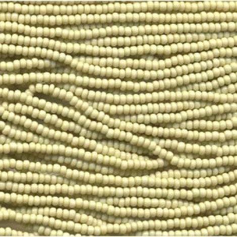 11/0 Czech Seed Bead Hanks - Light Olive Sol gel - 18gm 11/0 Czech Seed Bead Hanks - Light Olive Sol gel - 18gm