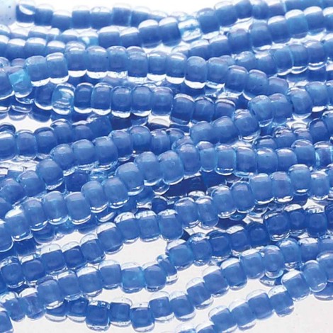 11/0 Czech Seed Bead Hanks - Terra Intensive Blue - 18gm 11/0 Czech Seed Bead Hanks - Terra Intensive Blue - 18gm