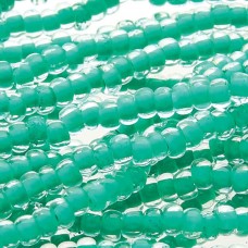 11/0 Czech Seed Bead Hanks - Terra Intensive Sea Green - 18gm