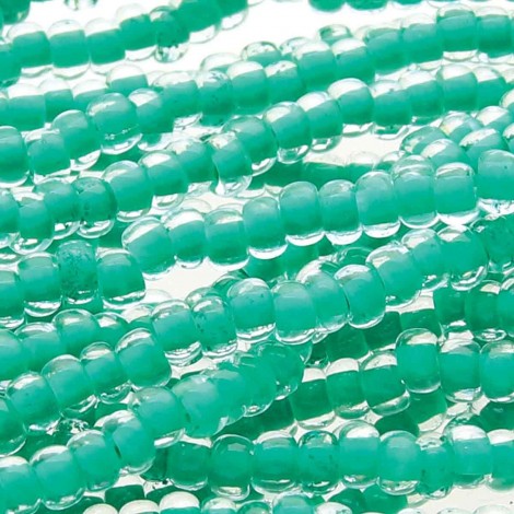 11/0 Czech Seed Bead Hanks - Terra Intensive Sea Green - 18gm 11/0 Czech Seed Bead Hanks - Terra Intensive Sea Green - 18gm