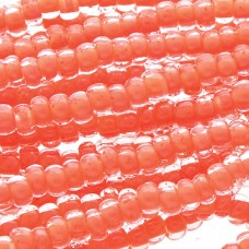 11/0 Czech Seed Bead Hanks - Terra Intensive Orange - 18gm
