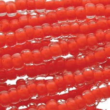 11/0 Czech Seed Bead Hanks - Terra Intensive Red - 18gm