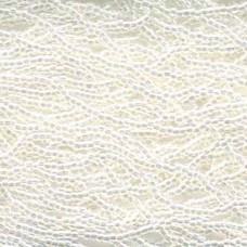 11/0 Czech Seed Bead Hanks - Crystal AB - 17gm