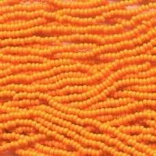 11/0 Czech Seed Bead Hanks - Light Orange - 19gm