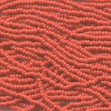 11/0 Czech Seed Bead Hanks - Opaque Red - 17.4gm