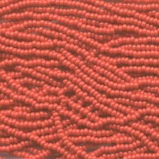 11/0 Czech Seed Bead Hanks - Opaque Red - 18gm