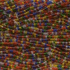 6/0 Czech Hank Strung Seed Bead Mix - Rainbow 