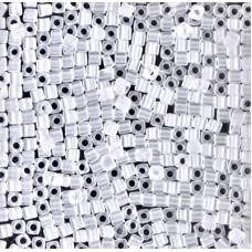 1.8mm Miyuki Cubes - Matte Crystal - 10gm