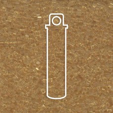 1.8mm Miyuki Cubes - Transparent Light Topaz - 10gm