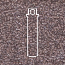 1.8mm Miyuki Cubes - Blush Lined Crystal - 10gm