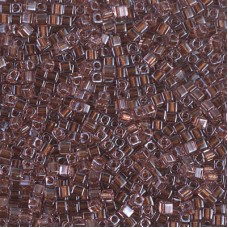 1.8mm Miyuki Cubes - Copper Lined Amethyst