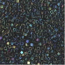 1.8mm Miyuki Cubes - Metallic Dark Blue Iris