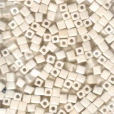 4mm Miyuki Squares - Cream Ceylon -  20gm