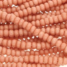 11/0 Czech Seed Bead Hanks - Opaque Pink - 18gm