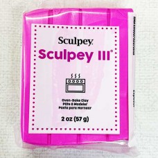 Sculpey III Polymer Clay  - 57g - Magenta