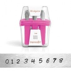 ImpressArt Bridgette 3mm Number Stamps