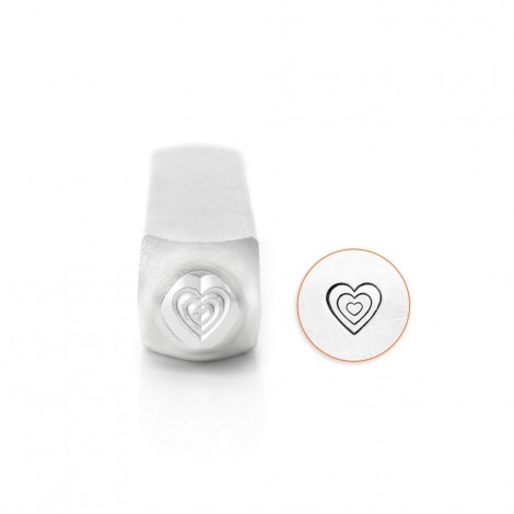 6mm ImpressArt Design Stamp - Multi Heart