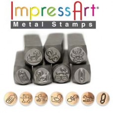 6mm ImpressArt Metal Stamps - Baby Set - 7pc