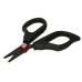 Beadsmith 5 inch (12.7cm) S-Lon Fire Stainless Steel Serrated Mini Shears with Rubberized Grip Beadsmith 5 inch (12.7cm) S-Lon Fire Stainless Steel Serrated Mini Shears with Rubberized Grip