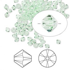 3mm Swarovski Crystal Bicones - Crysolite