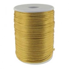 2mm Beadsmith Knot-It Camel Satin Rattail Cord - 144yd (131m) Roll