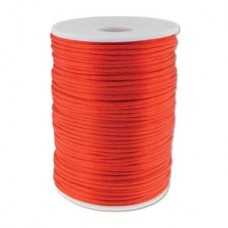 2mm Beadsmith Knot-It Red Satin Rattail Cord - 144yd (131m) Roll