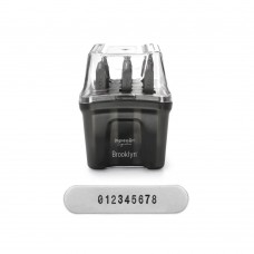 3mm ImpressArt Metal Stamps - Brooklyn Signature Numbers