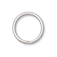 12mm Nickel Silver Plated Split Rings