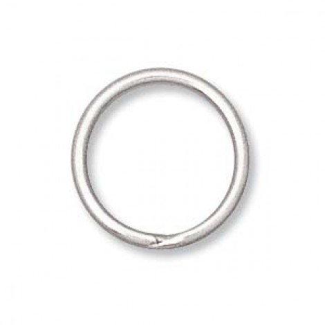 12mm Nickel Silver Plated Split Rings