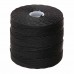 Beadsmith Superlon 0.4mm Tex 135 Fine Bead Cord - Black - 118yd (107m) - Per Spool