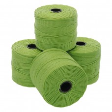 Beadsmith S-Lon Bead Cord #18 (0.5mm) - Avocado - 77yd (70m)