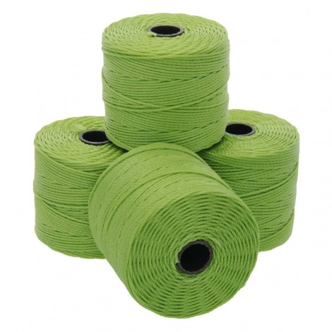 Beadsmith S-Lon Bead Cord #18 (0.5mm) - Avocado - 77yd (70m) Beadsmith S-Lon Bead Cord #18 (0.5mm) - Avocado - 77yd (70m)